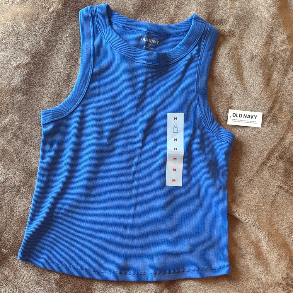 Old Navy Kids Vibrant Blue Tank Top